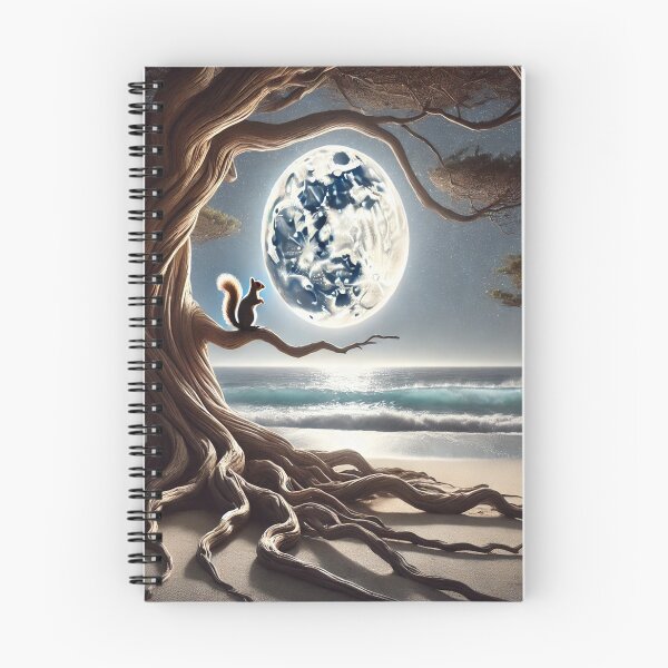 Item preview, Squirrel and Moon designed and sold by JJESTOICO.
