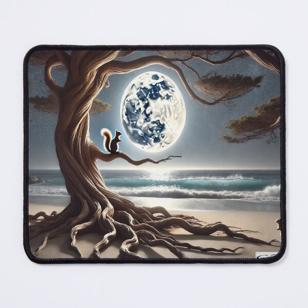 Item preview, Squirrel and Moon designed and sold by JJESTOICO.