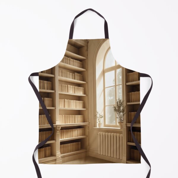 Item preview, Sunlit Library Corner – Cozy Academic Interior designed and sold by semenol.