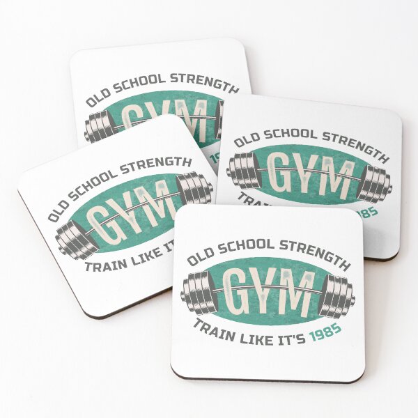 Item preview, Old School Gym: Strength Training Like It’s Vintage 80s Bodybuilding. Train Like It's 1985 designed and sold by SIR13.