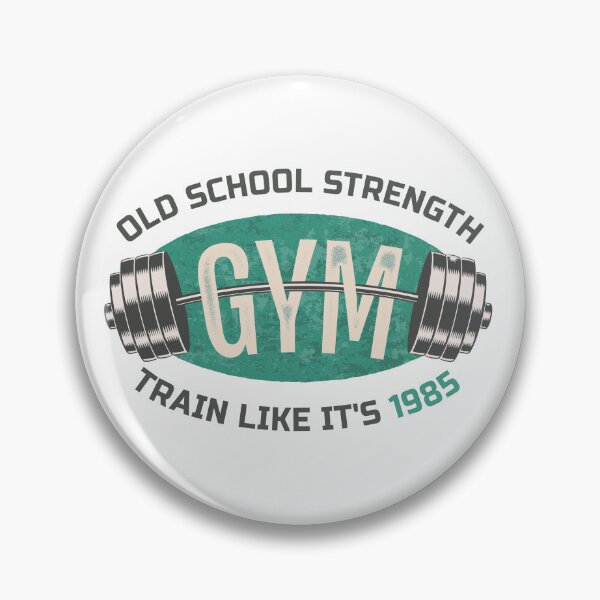 Item preview, Old School Gym: Strength Training Like It’s Vintage 80s Bodybuilding. Train Like It's 1985 designed and sold by SIR13.