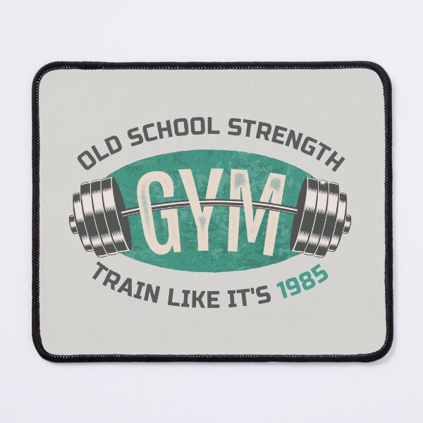 Item preview, Old School Gym: Strength Training Like It’s Vintage 80s Bodybuilding. Train Like It's 1985 designed and sold by SIR13.