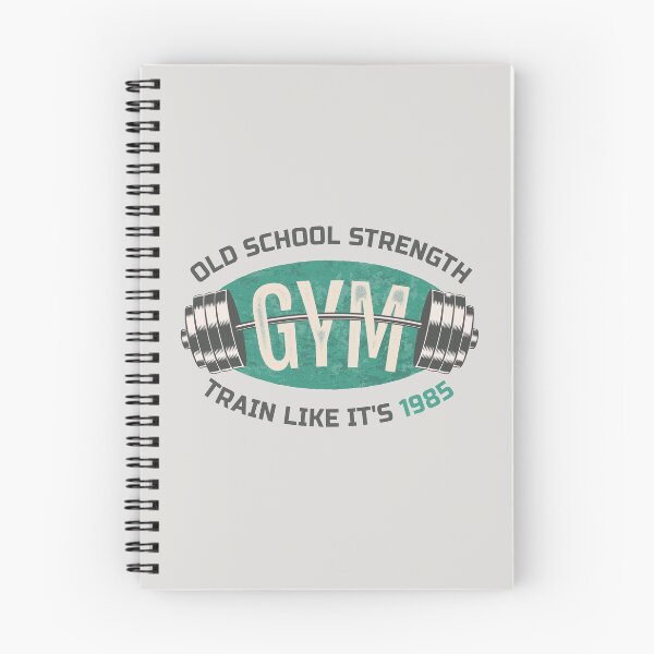 Item preview, Old School Gym: Strength Training Like It’s Vintage 80s Bodybuilding. Train Like It's 1985 designed and sold by SIR13.