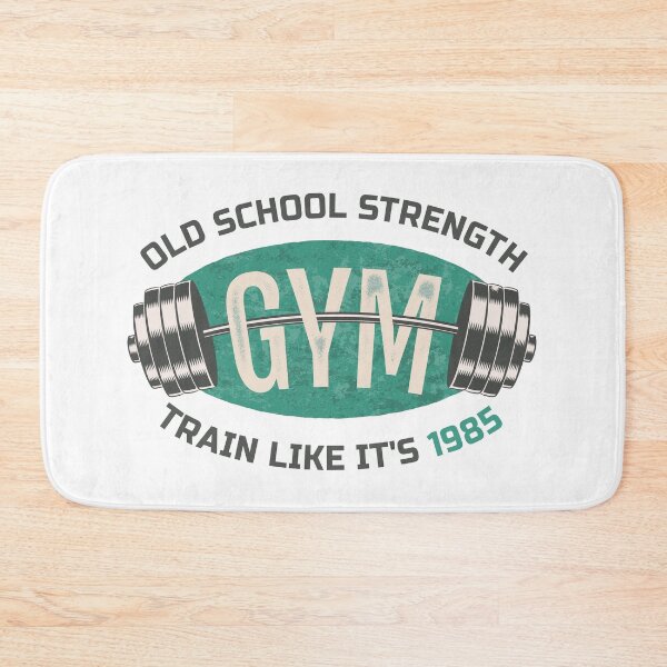 Item preview, Old School Gym: Strength Training Like It’s Vintage 80s Bodybuilding. Train Like It's 1985 designed and sold by SIR13.