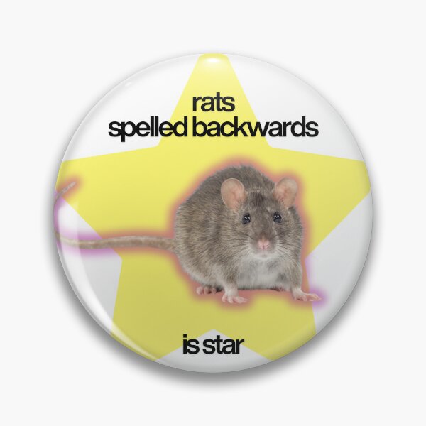Item preview, Rats Spelled Backwards Is Star - Meme Style designed and sold by lydsshop.