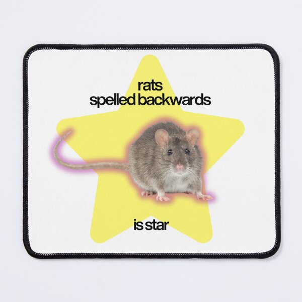 Item preview, Rats Spelled Backwards Is Star - Meme Style designed and sold by lydsshop.