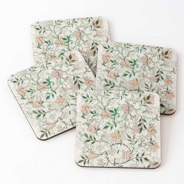 Item preview, William Morris - Jasmine floral flower pattern designed and sold by pick-me-art.