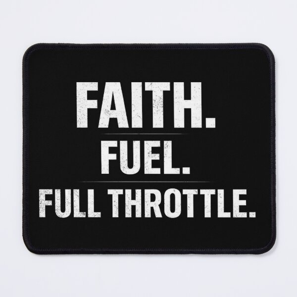 Item preview, Faith Fuel Full Throttle Christian Drag Racing Car Enthusiast designed and sold by CarantinedChaos.