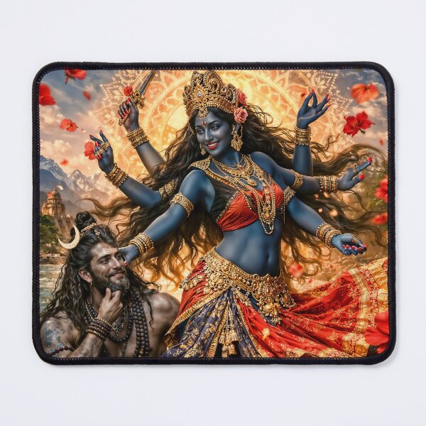 Item preview, The Radiant Dance of Goddess Kali designed and sold by AliceWhiteDF.