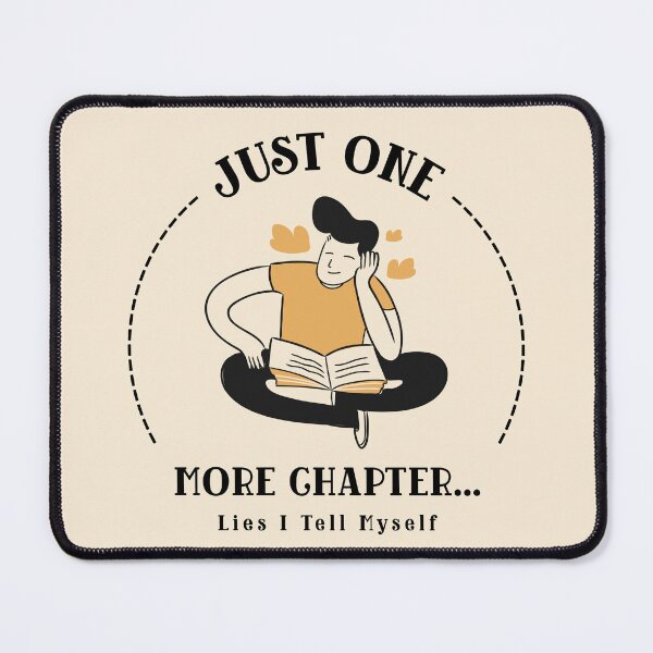 Item preview, Just One More Chapter (A) Bookworm designed and sold by Sachie's Studio.