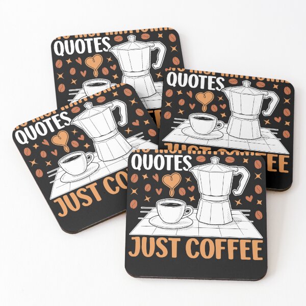 Item preview, No Inspirational Quotes Just Coffee designed and sold by Eagle Eye Apparel .