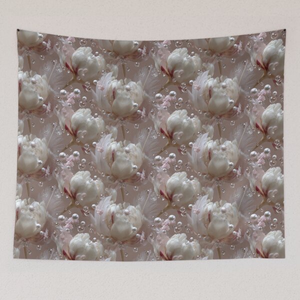 Item preview, Flowers in Pearls designed and sold by VARYA JAMYL.