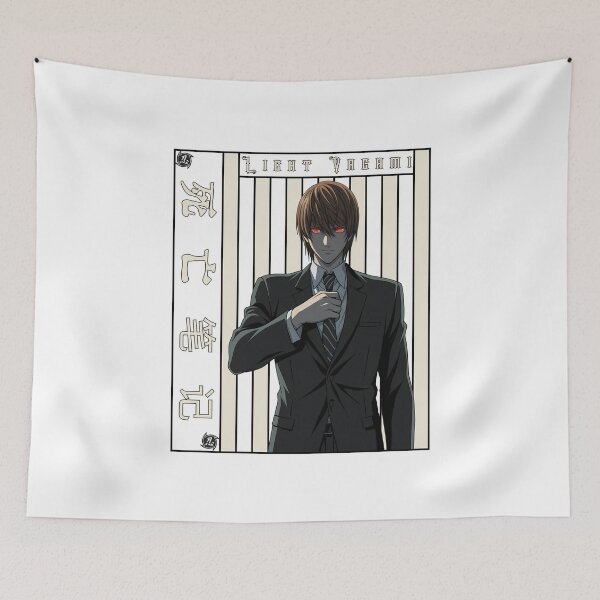 Item preview, Dark Anime Genius with Red Eyes – Villain Justice Aesthetic Illustration designed and sold by lamiarte.