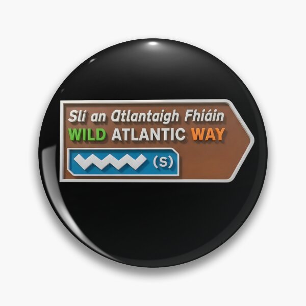 Item preview, Wild Atlantic Way WAW Irish coastline Ireland designed and sold by OliDesigns.