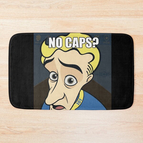 Item preview, No Caps? designed and sold by The King's general goods.