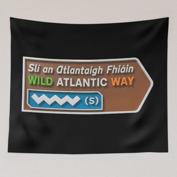 Item preview, Wild Atlantic Way WAW Irish coastline Ireland designed and sold by OliDesigns.