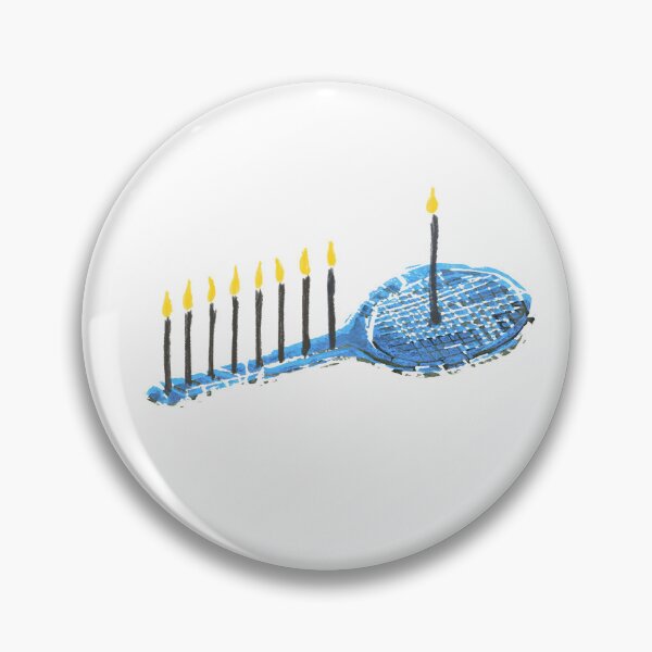 Item preview, Hanukkah Tennis Racket designed and sold by Suburbansketcher.