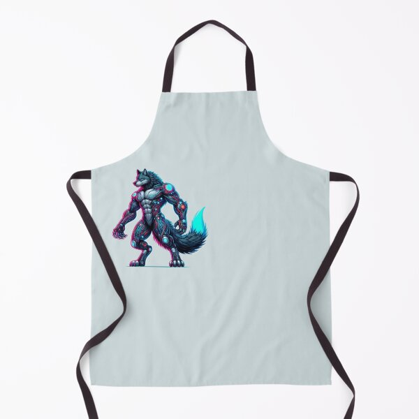 Item preview, Full Body Biomechanical Anime Cyborg Wolf designed and sold by FooryFootPrint.