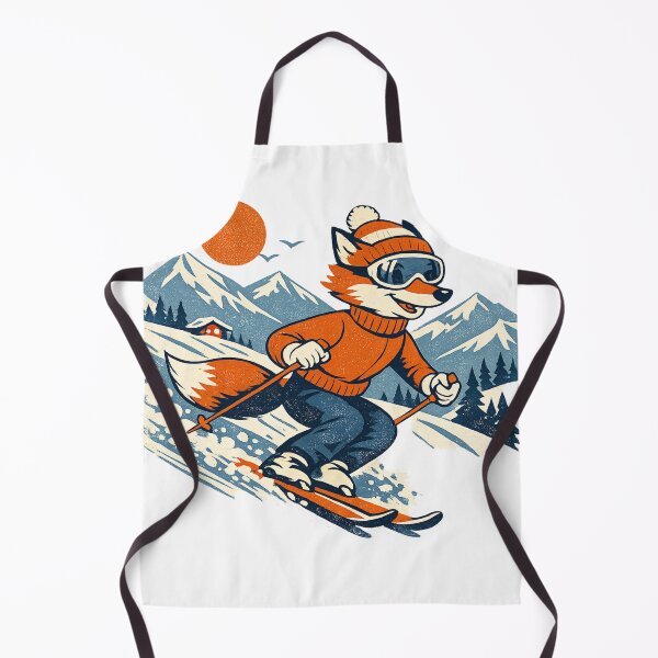 Item preview, Vintage Ski Travel Poster – Arctic Fox designed and sold by Iail Ioa.