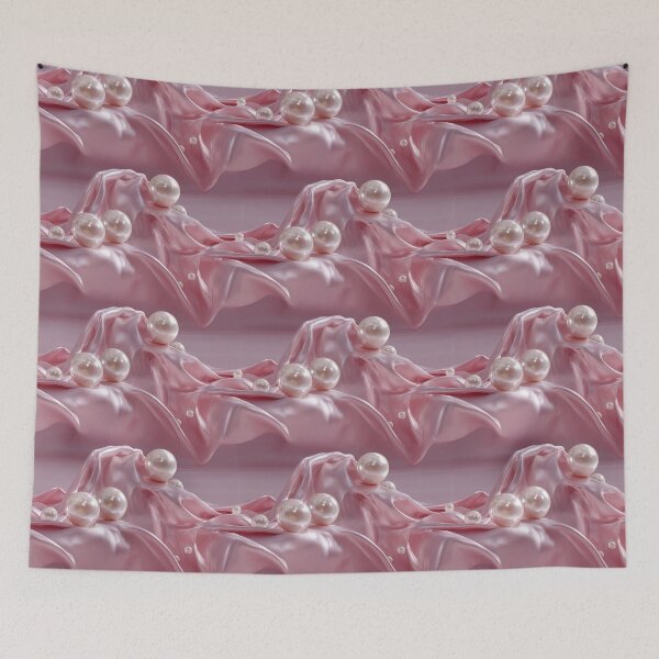 Item preview, Pink with Pearls designed and sold by VARYA JAMYL.