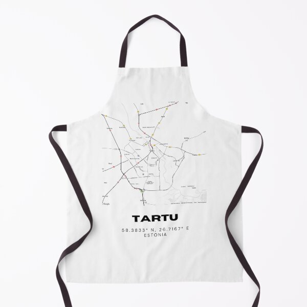 Item preview, Tartu Coordinates Art Print | 58.3833° N 26.7167° E | Estonia Minimal Design designed and sold by RM-Journey.