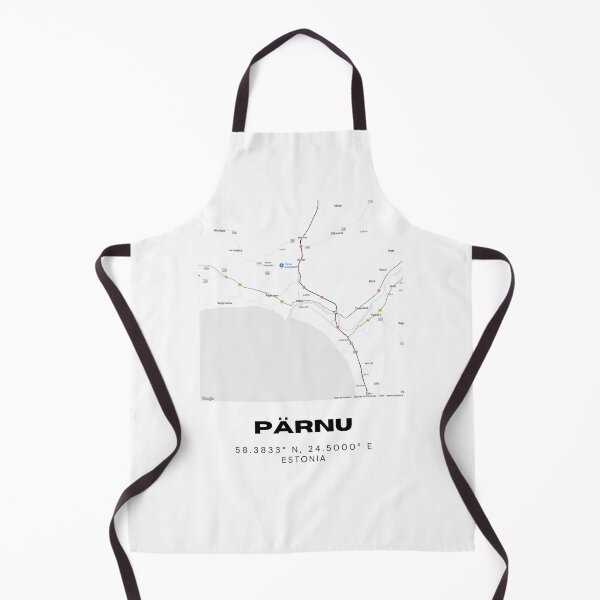 Item preview, Pärnu Coordinates Wall Art | 58.3833° N 24.5000° E | Estonia Print designed and sold by RM-Journey.