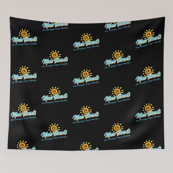Item preview, Maui Sunsets Are Cheaper Than Therapy Funny Maui designed and sold by Sachie's Studio.