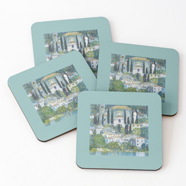 Item preview, Gustav Klimt -Kirche in Cassone - Italy holiday designed and sold by pick-me-art.