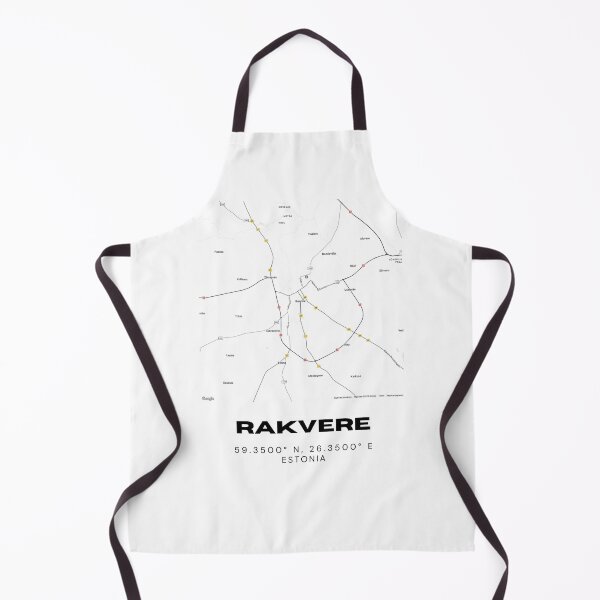 Item preview, Rakvere Estonia Coordinates Print | 59.3500° N 26.3500° E designed and sold by RM-Journey.