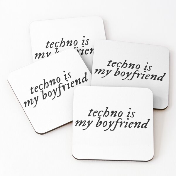 Item preview, techno is my boyfriend designed and sold by melisapaper.