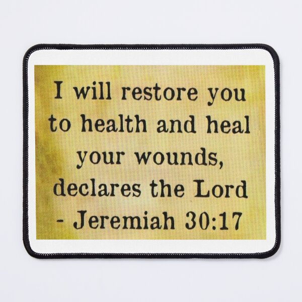 Item preview, Jeremiah 30:17 designed and sold by di-Vera-Rosati.