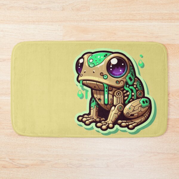 Item preview, Slimy Cute Golden Candy Baby Tree Frog Rascal designed and sold by FooryFootPrint.