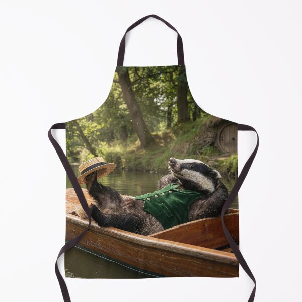 Item preview, Badger Messing About in a Boat designed and sold by Tridentulus.