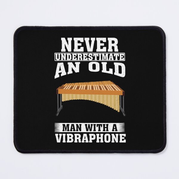 Item preview, Never Underestimate an Old Man with A Vibraphone designed and sold by CosmoKitsch.