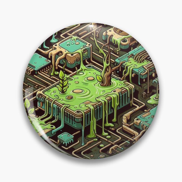 Item preview, Circuit Board Sprouts Swampy Forest of Data designed and sold by FooryFootPrint.