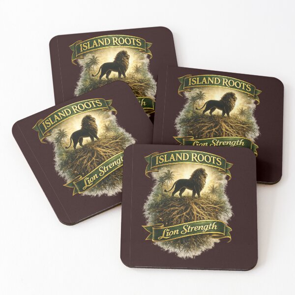 Item preview, Island Roots – Lion Strength Affirmation designed and sold by Inspirational Jamaican.