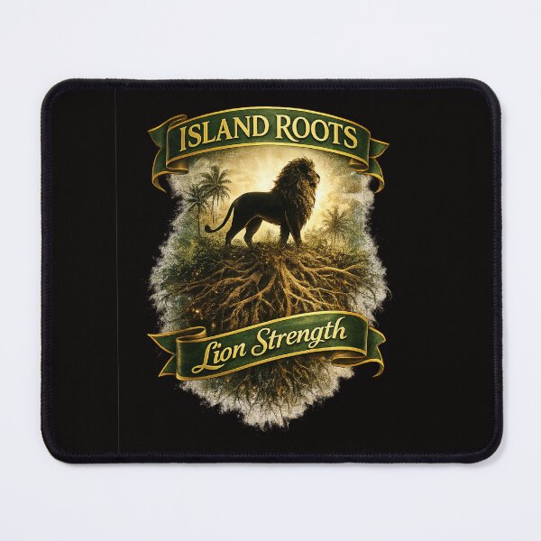 Item preview, Island Roots – Lion Strength Affirmation designed and sold by Inspirational Jamaican.