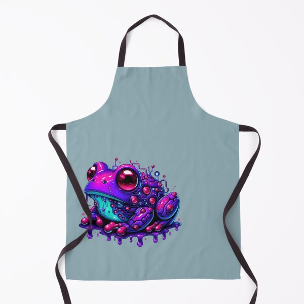 Item preview, Bubblegum Frog Oozing Digital Love designed and sold by FooryFootPrint.