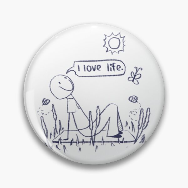 Item preview, I love life!  designed and sold by plutospoison.