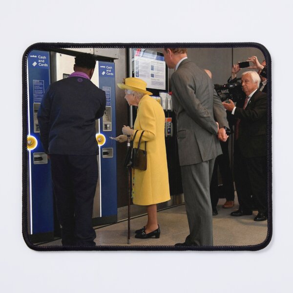 Item preview, Queen Elizabeth takes the subway designed and sold by KNBS.