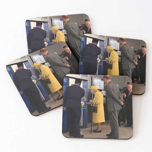 Item preview, Queen Elizabeth takes the subway designed and sold by KNBS.
