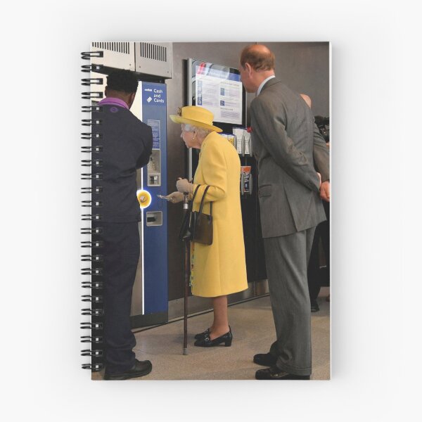 Item preview, Queen Elizabeth takes the subway designed and sold by KNBS.