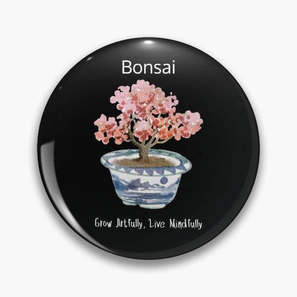 Item preview, Bonsai Grow Artfully, Live Mindfully Bonsai designed and sold by Sachie's Studio.