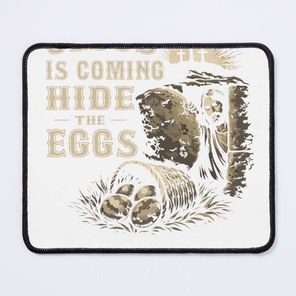 Item preview, Jesus Is Coming Hide The Eggs - Funny Christian Easter Humor Design designed and sold by Eagle Eye Apparel .