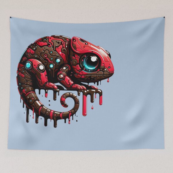 Item preview, Shy Chameleon Guarding Passion, Oozing Emotion designed and sold by FooryFootPrint.
