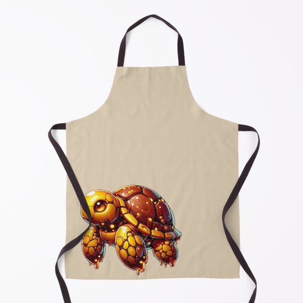 Item preview, Golden Cyberpunk Baby Turtle Oozing Toxic Honey designed and sold by FooryFootPrint.