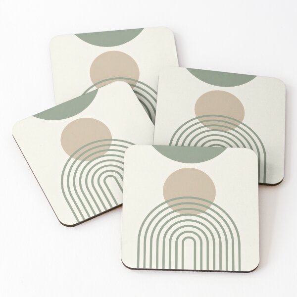Item preview, Sage & Stone — Mid-Century Modern Geometric Art Print designed and sold by 330-.