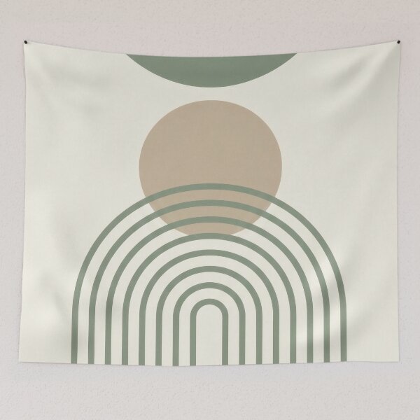 Item preview, Sage & Stone — Mid-Century Modern Geometric Art Print designed and sold by 330-.