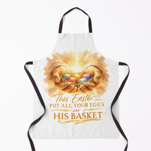 Item preview, This Easter Put ALL Your Eggs in His Basket designed and sold by Teez2Plz.