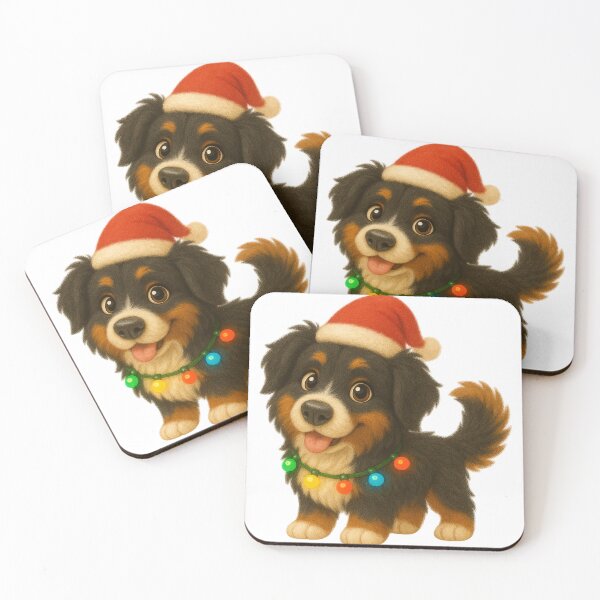 Item preview, Christmas Bernese Shepherd designed and sold by Sillytoe.